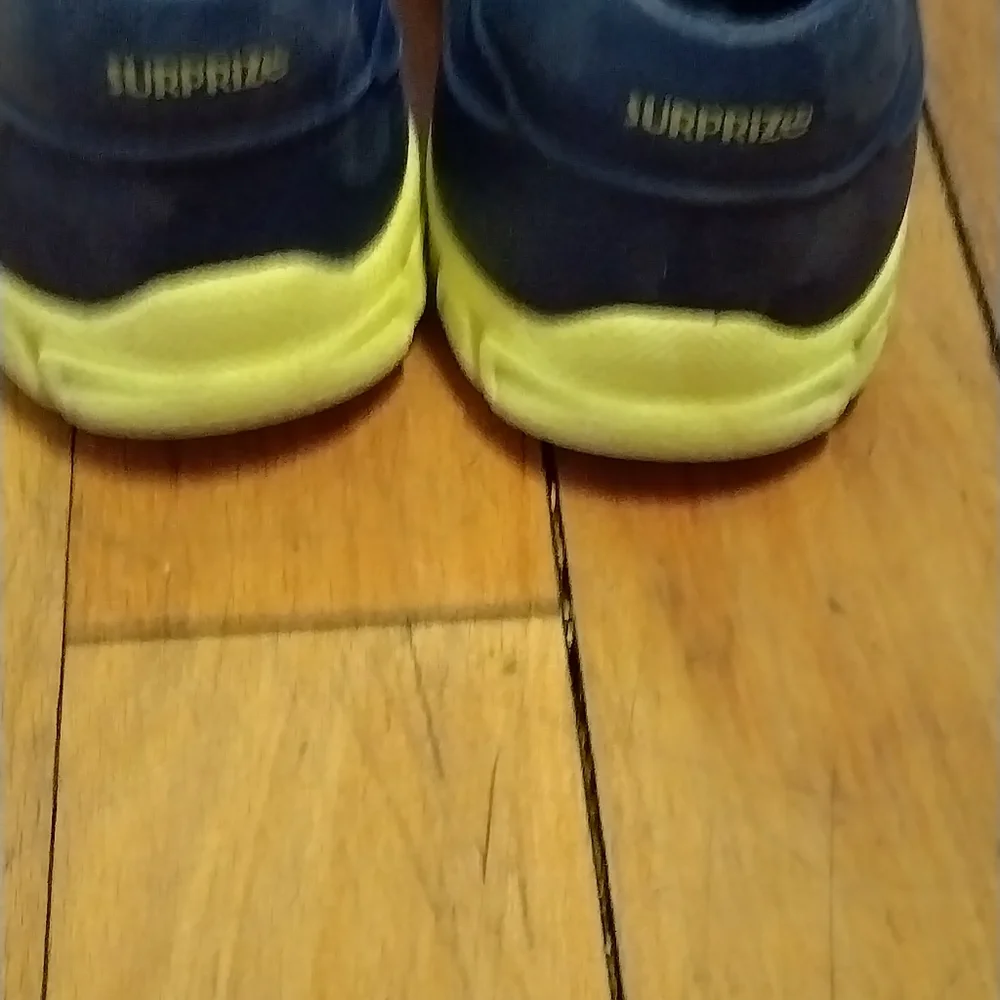 Stride Rite Blue and Yellow Water Shoes Lightweight Breathable Design